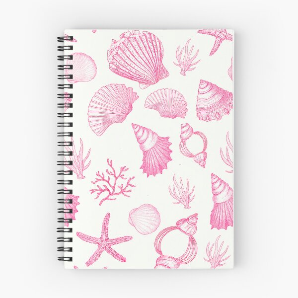 Item preview, Pink Seashell Pattern – Nautical Beach Ocean Summer Aesthetic Design designed and sold by unique0703.