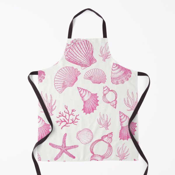 Item preview, Pink Seashell Pattern – Nautical Beach Ocean Summer Aesthetic Design designed and sold by unique0703.