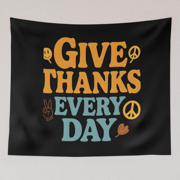 Item preview, Give Thanks Every Day designed and sold by Uglyandcute.