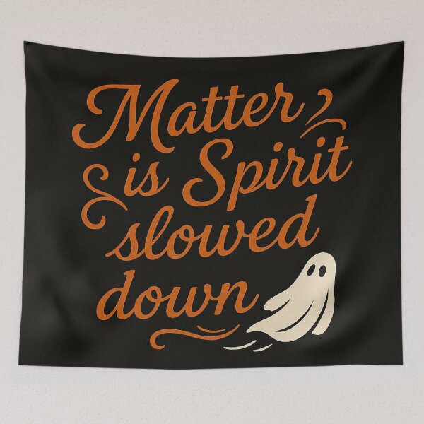Item preview, Matter is Spirit Slowed Down – Esoteric Quote T-Shirt designed and sold by Tsveti Dinkova.