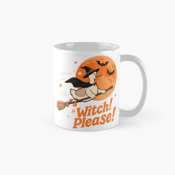 Item preview, Witch Please Flying Goose Halloween designed and sold by Mimoshi ⭐⭐⭐⭐⭐.