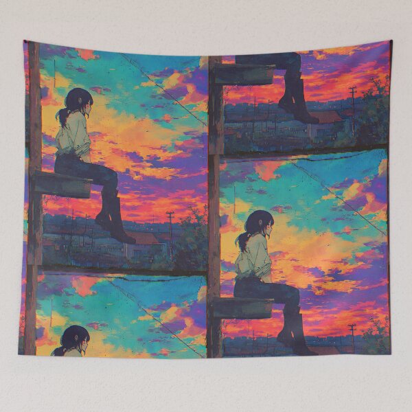 Item preview, Aesthetic Lofi Glitch designed and sold by bapupa.
