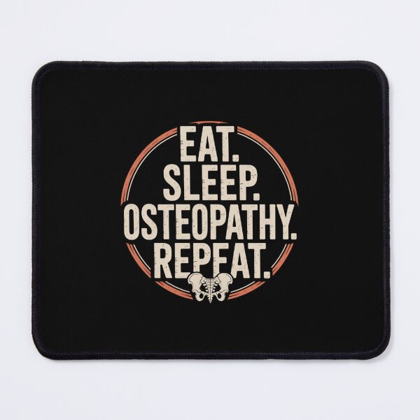 Item preview, Eat Sleep Osteopathy Repeat Pelvis Art designed and sold by osteopath shop.