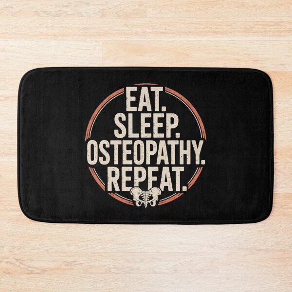 Item preview, Eat Sleep Osteopathy Repeat Pelvis Art designed and sold by osteopath shop.