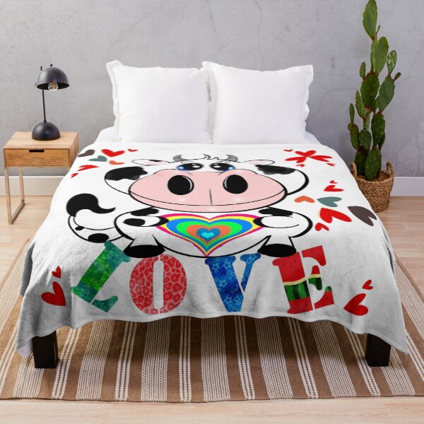 Item preview, Cute cow holding heart designed and sold by Shirley cute art .