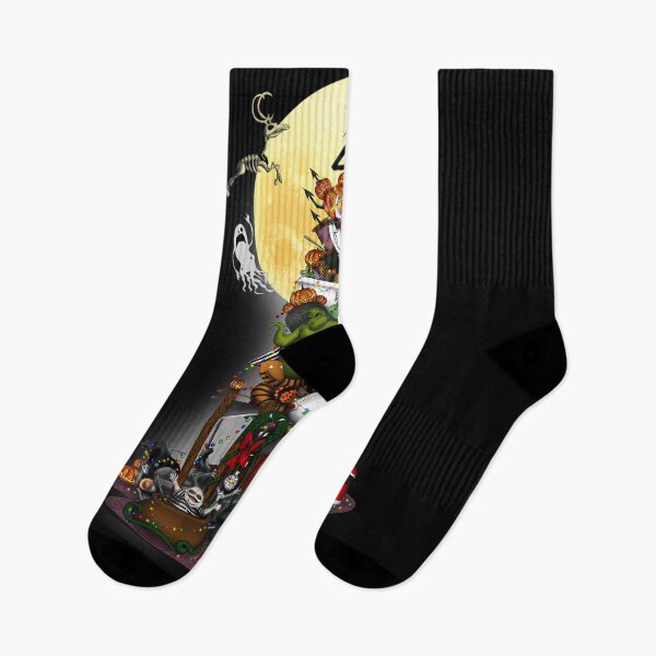 Item preview, Jacks Skellingtons I Love Nightmares Before Christmas Funny Halloween designed and sold by Brkokamdlya.