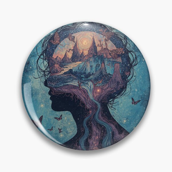 Item preview, Inner Cosmos: The River of Thought designed and sold by KiraChie.
