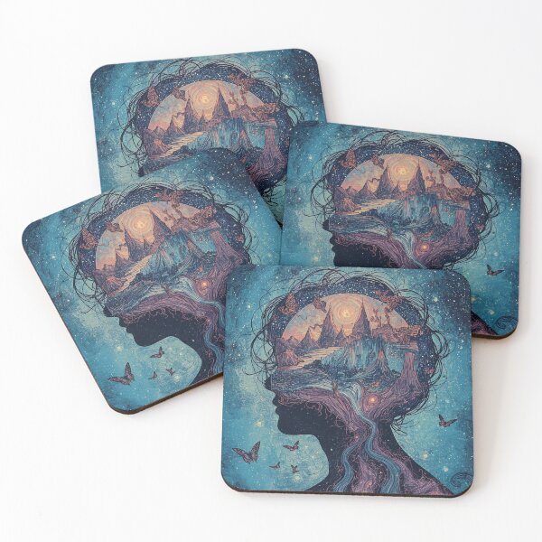 Item preview, Inner Cosmos: The River of Thought designed and sold by KiraChie.