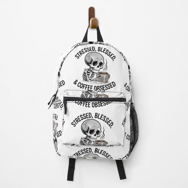 Item preview, Stressed Skeleton Coffee Club designed and sold by LEOdesignerArt.