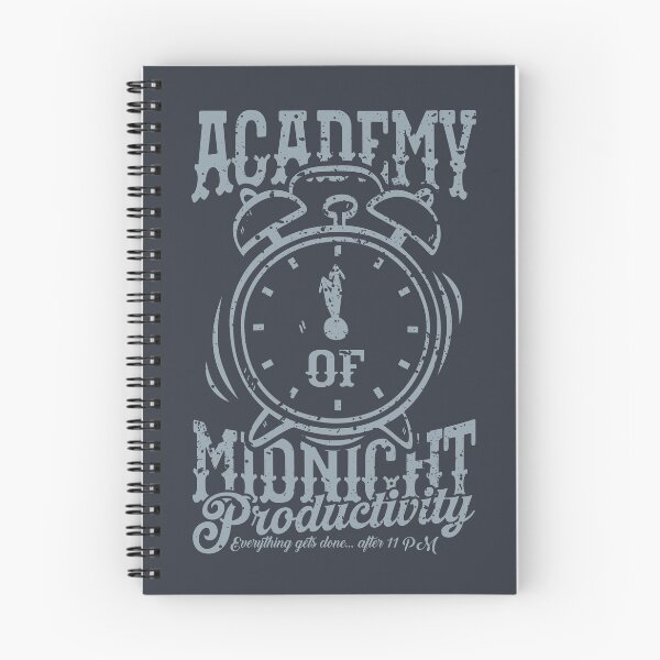 Item preview, Academy of Midnight Productivity designed and sold by Milena R..