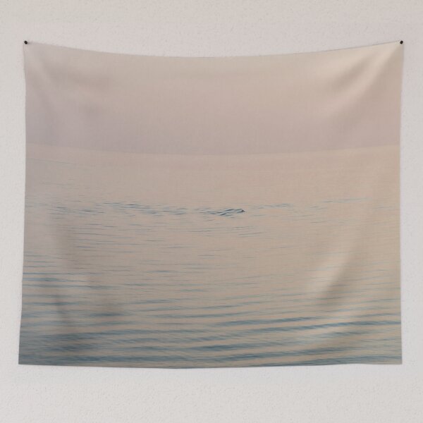 Item preview, Meditative Mindfulness - Rose and Azure Serenity with Ripples in the Shallows designed and sold by Georgia Mizuleva.