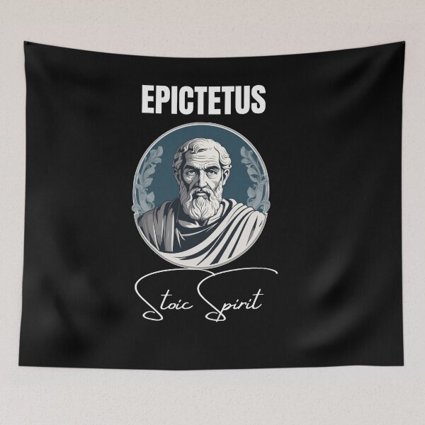 Item preview, Epictetus Stoicism Philosopher | Stoic Clothing Artwork | Stoic Art designed and sold by LexaArtworks.