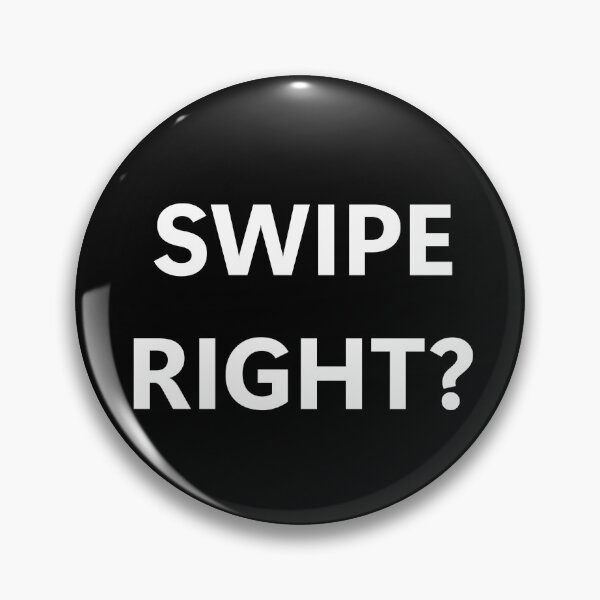 Item preview, Online dating. Swipe right? Dating app designed and sold by KALEIDOSCOPE UK.