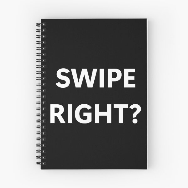 Item preview, Online dating. Swipe right? Dating app designed and sold by KALEIDOSCOPE UK.