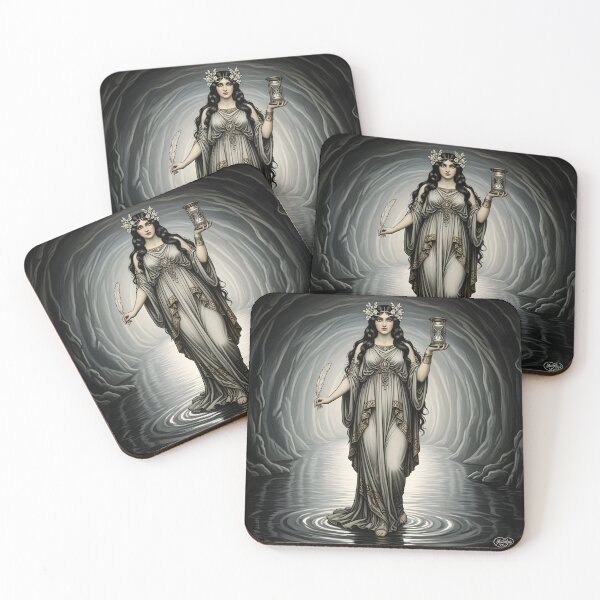 Item preview, Mnemosyne. Goddess of Healing the Mind designed and sold by SoniaSarkali.
