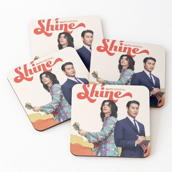 Item preview, MileApo we love we fight we Shine the series official poster thai BL Mile Phakphum Apo Nattawin kinnporsche love is love boys love boys shounen ai mileapo  designed and sold by Kpop-Noona.