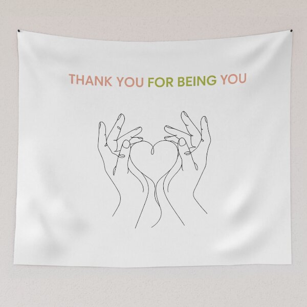 Item preview, Thank You for Being You designed and sold by Uglyandcute.