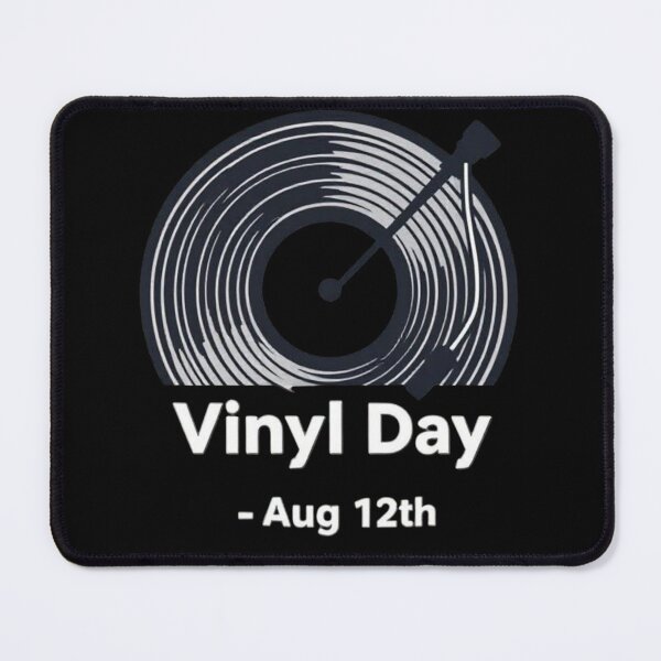 Item preview, Bold Vinyl Day Announcement Design designed and sold by Iuqiune.