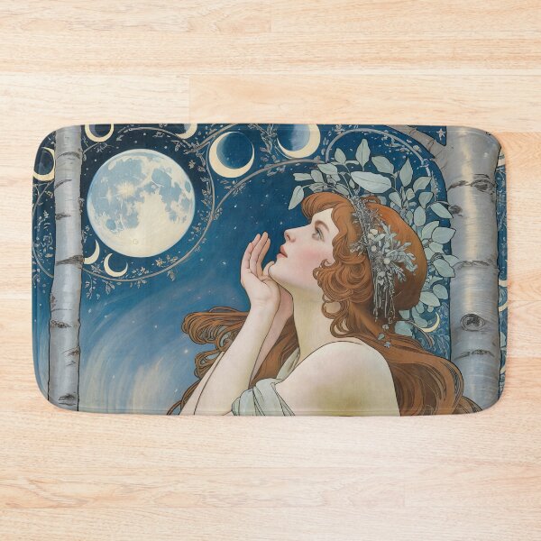 Item preview, Alphonse Mucha Luz de luna designed and sold by Tamas Das.