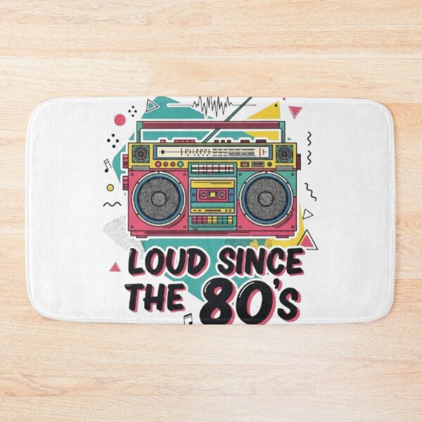 Item preview, Loud Since 80s Vintage Boombox designed and sold by Lucky.Z.