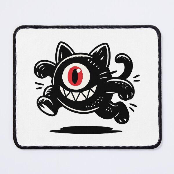 Item preview, Cute Monster Cyclops Creature Cat designed and sold by Blok45.