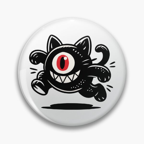 Item preview, Cute Monster Cyclops Creature Cat designed and sold by Blok45.