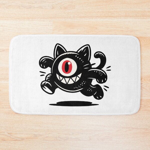 Item preview, Cute Monster Cyclops Creature Cat designed and sold by Blok45.