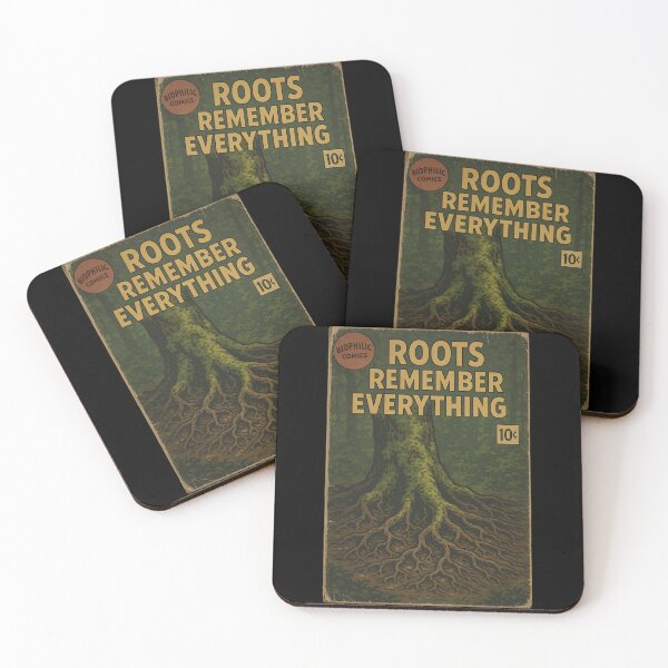 Item preview, Roots remember everything - Biophilic Aesthetic Art designed and sold by bapupa.