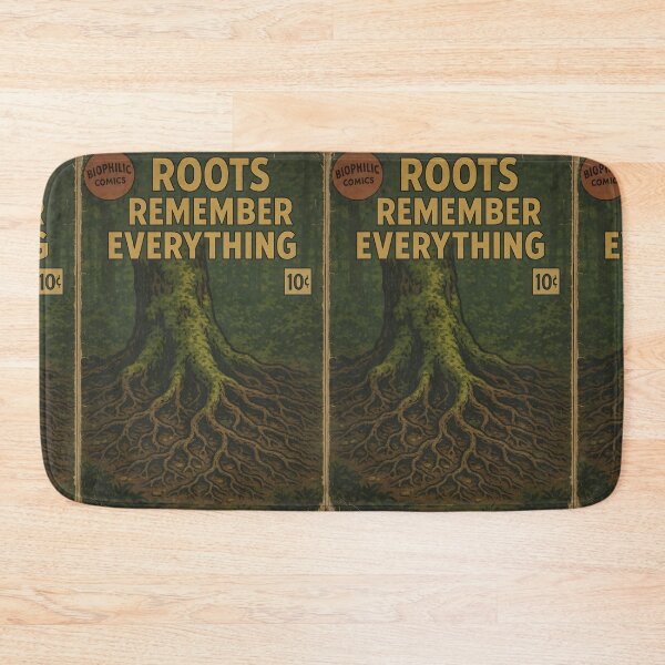 Item preview, Roots remember everything - Biophilic Aesthetic Art designed and sold by bapupa.