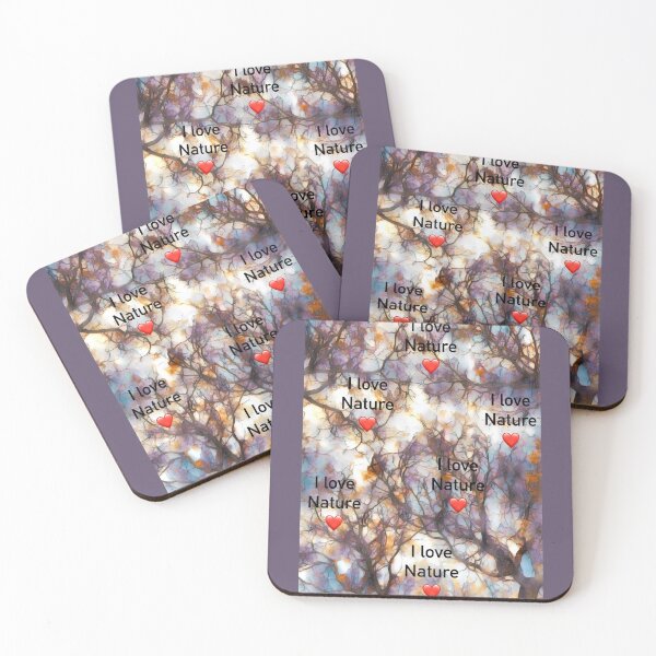 Item preview, I LOVE NATURE IN NUDE COLOURS  designed and sold by VEDAStyle.