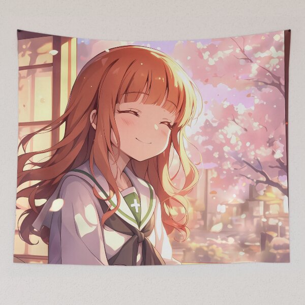 Item preview, Saori Takebe Nishizumi Maho Girls und Panzer Anime Sakura Dreamscape designed and sold by Williamhallano.