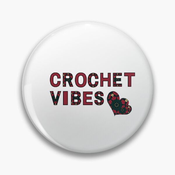 Item preview, Crochet Vibes PNG – Yarn Letter Frame for Stickers, Mugs, Tote Bags & Gifts designed and sold by gloriamelrose.