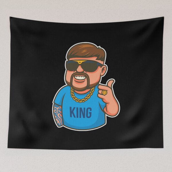Item preview, King of Ibiza T-Shirt Viral Bowl Haircut Meme Tee Ibiza Final Boss designed and sold by w1ckerman.