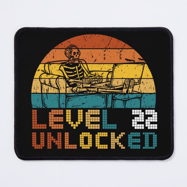 Item preview, Gaming Vintage 22nd Birthday Gift 22 Year Old Boy Girl Gamer Classic Funny T-Shirt designed and sold by OldSkullDesigns.