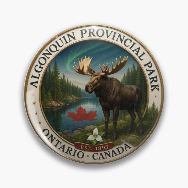 Item preview, Algonquin Provincial Park Ontario Canada Logo designed and sold by Beluga Cat.