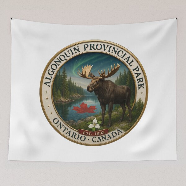 Item preview, Algonquin Provincial Park Ontario Canada Logo designed and sold by Beluga Cat.