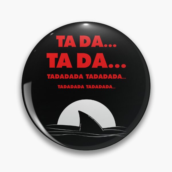 Item preview, TA DA... Shark Fin & Soundtrack Joke – Minimalist Geek Design designed and sold by NiceHatHarry.