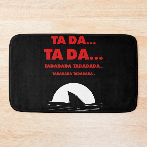 Item preview, TA DA... Shark Fin & Soundtrack Joke – Minimalist Geek Design designed and sold by NiceHatHarry.