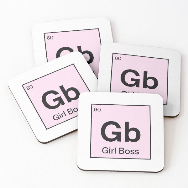 Item preview, Girl Boss Periodic Table designed and sold by lukassfr.