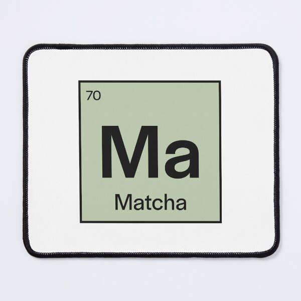 Item preview, Matcha Periodic Table designed and sold by lukassfr.