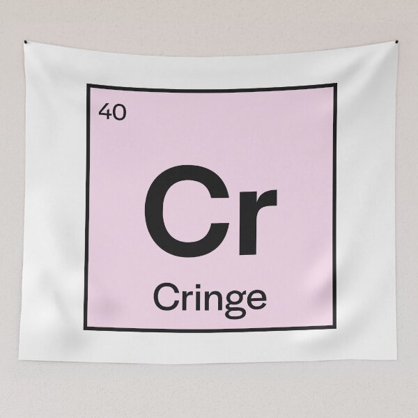 Item preview, Cringe Periodic Table designed and sold by lukassfr.