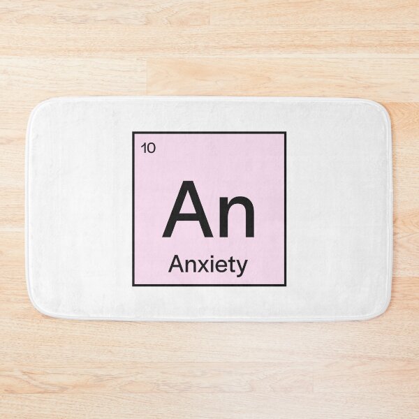 Item preview, Anxiety Periodic Table designed and sold by lukassfr.