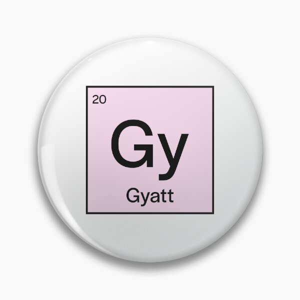 Item preview, Gyatt Periodic Table designed and sold by lukassfr.