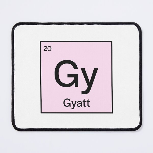 Item preview, Gyatt Periodic Table designed and sold by lukassfr.