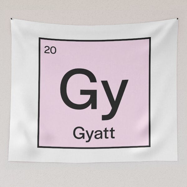Item preview, Gyatt Periodic Table designed and sold by lukassfr.