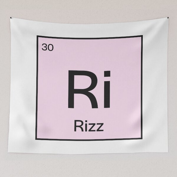 Item preview, Rizz Periodic Table designed and sold by lukassfr.