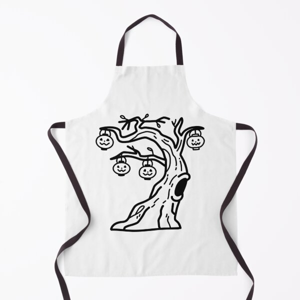 Item preview, Tree with hanging lanterns doodle designed and sold by BibbleBambie.