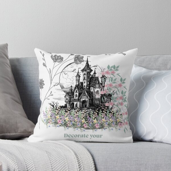 Item preview, “Whispers of the Castle – Mysterious Gothic Fortress” designed and sold by Merymer.