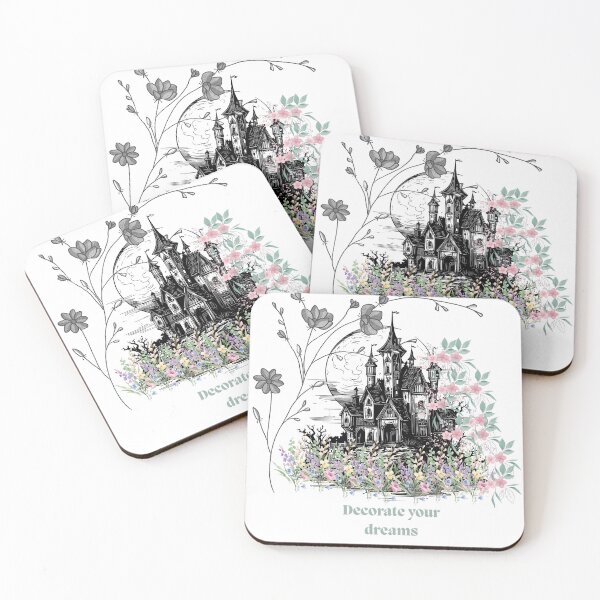 Item preview, “Whispers of the Castle – Mysterious Gothic Fortress” designed and sold by Merymer.