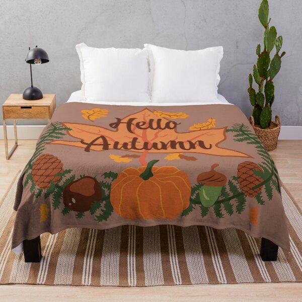 Item preview, Hello Autumn - Mocha Mousse designed and sold by Daniel Bevis Design.